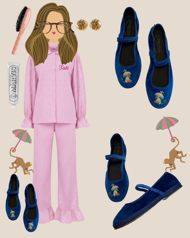 PIJAMA MAISON CALITAS PERSONALIZADO CON NOMBRE O INICIALES