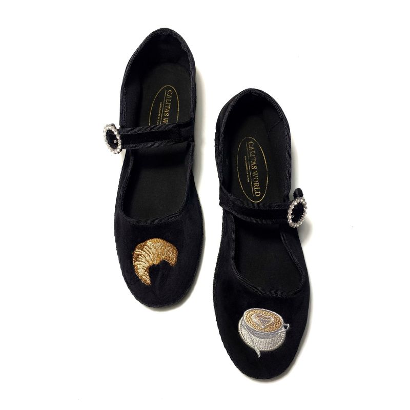 CALITAS FRIULITAS  MERCI, BLACK VELVET, CAFÉ & CROISSANT JEWEL