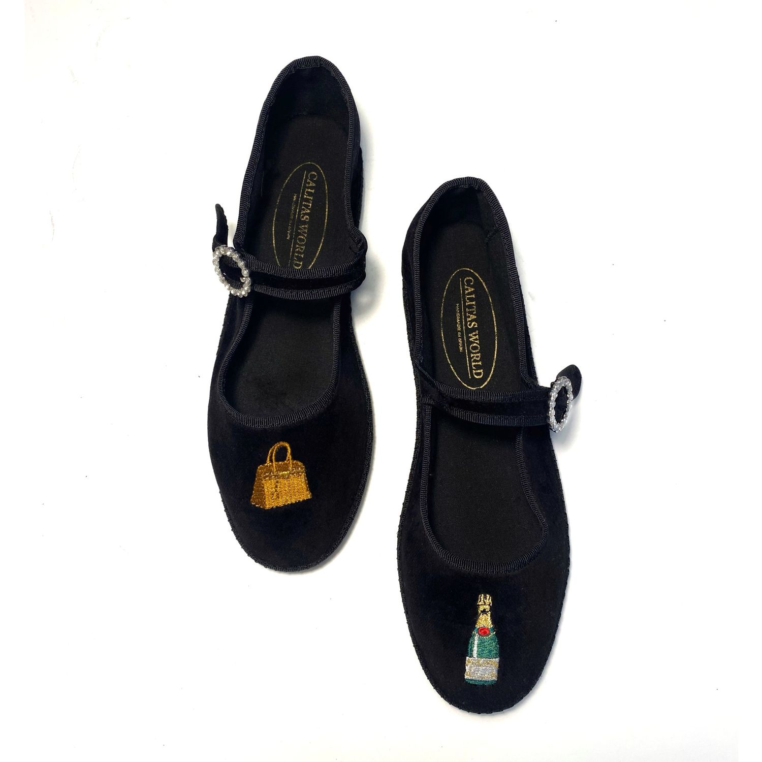 CALITAS FRIULITAS  MERCI, TERCIOPELO NEGRO, BIRKIM & CHAMPAGNE JEWEL