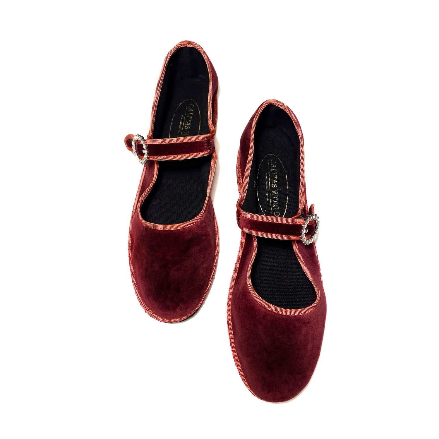 CALITAS FRIULITAS  MERCI, TERCIOPELO BURDEOS JEWEL