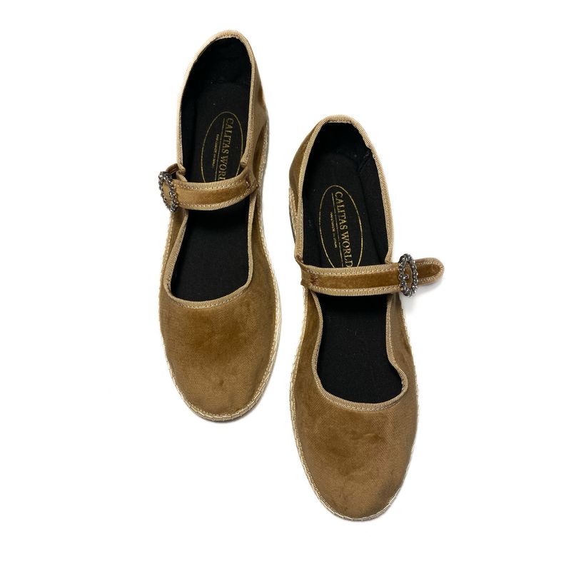 CALITAS FRIULITAS  MERCI, TERCIOPELO BEIGE JEWEL