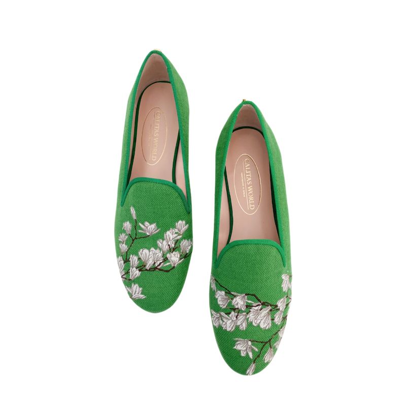LOAFERS LINO VERDE 11CO COT5, WHITE BLOSSOM