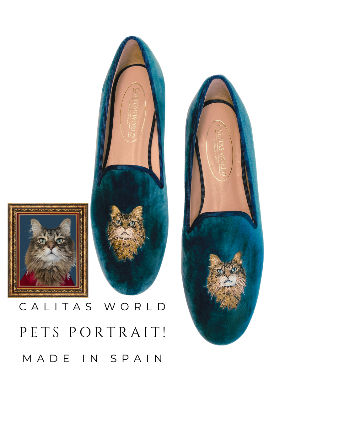 LOAFER MUJER PERSONALIZADO CALITAS PETS EDITION, GATO EN AMBOS PIES (MISMA IMAGEN, SOLA UNA IMAGEN) LOAFER MUJER PERSONALIZADO CALITAS PETS EDITION, GATO EN AMBOS PIES (MISMA IMAGEN, SOLA UNA IMAGEN)