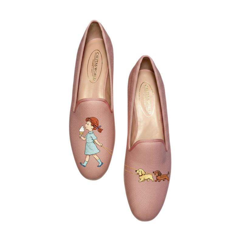LOAFERS LINO ROSA CLARO, CALITAS HERITAGE WALK, THE LITTLE GIRL WALK