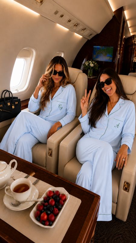 THE HAMPTONS MONOGRAM PYJAMA