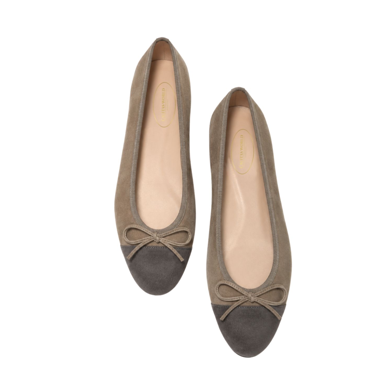 BALLERINAS FLATS, ANTE SUAVE TAUPE(MALECON 3306) Y PUNTERA ANTE CHARCOAL PROFUNDO (ANTRACITA 3249) BALLERINAS FLATS, ANTE SUAVE TAUPE(MALECON 3306) Y PUNTERA ANTE CHARCOAL PROFUNDO (ANTRACITA 3249)