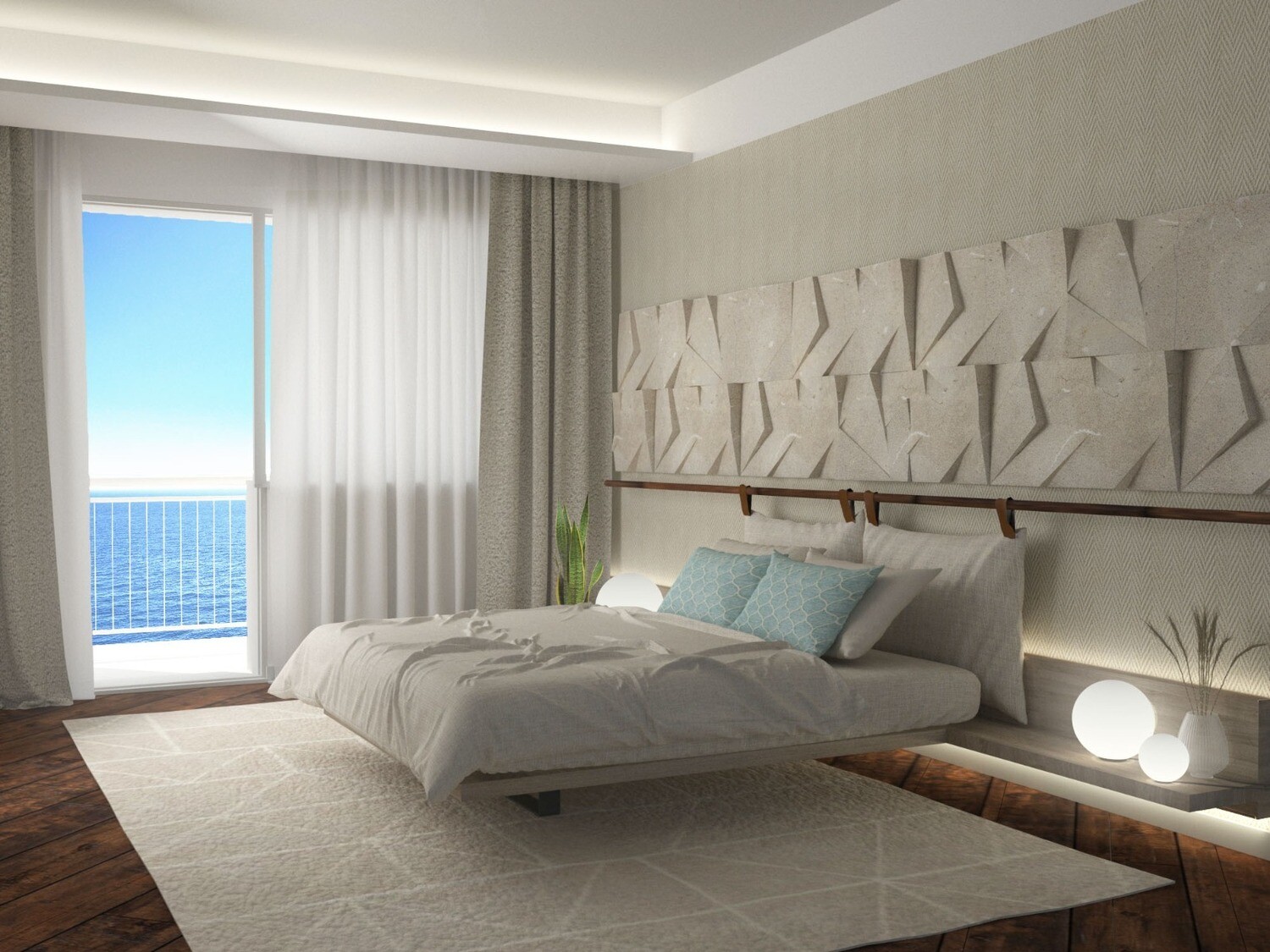 RENDERING letto