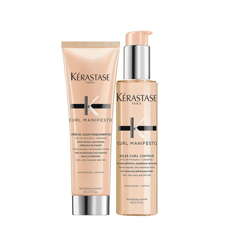 Kerastase Curl Manifesto Crème de Jour 150ml + Gelée Curl Revelation 150ml