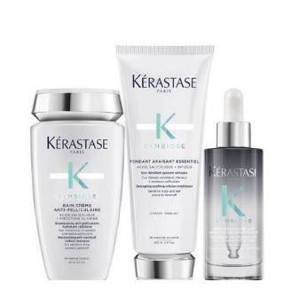 kèREASTASE Trio Symbiose antiforfora per cuoio capelluto secco
