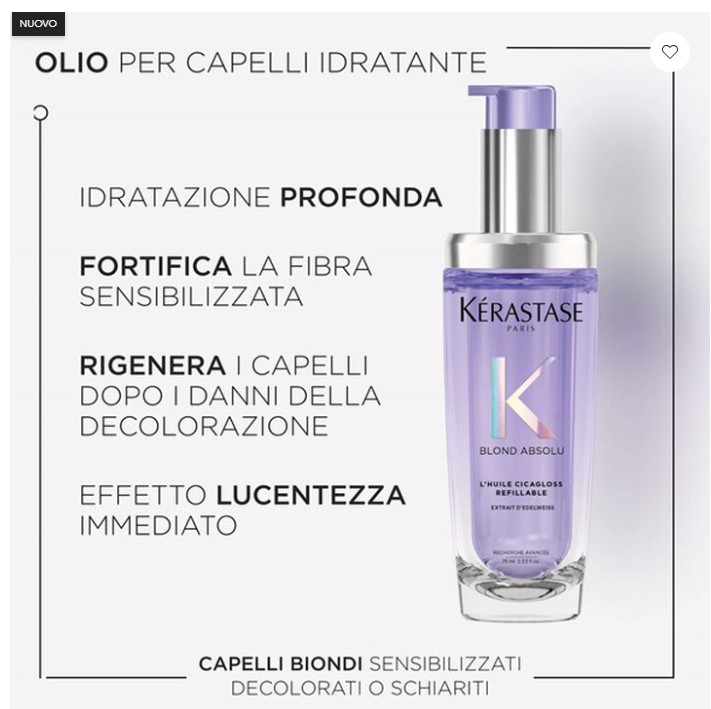 Kérastase blond absolu l'huile 75 ml