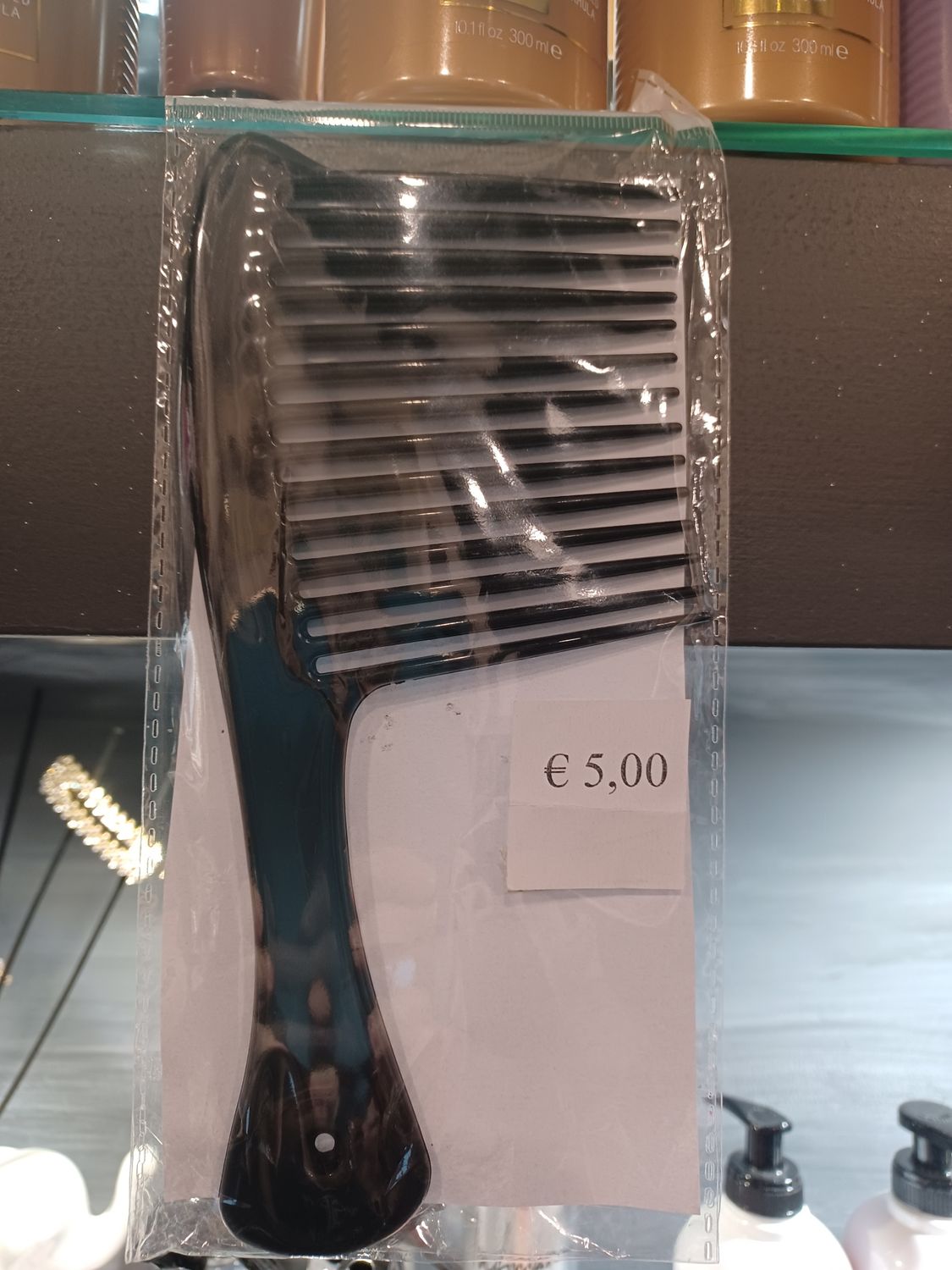 Pettine x capelli ricci nero