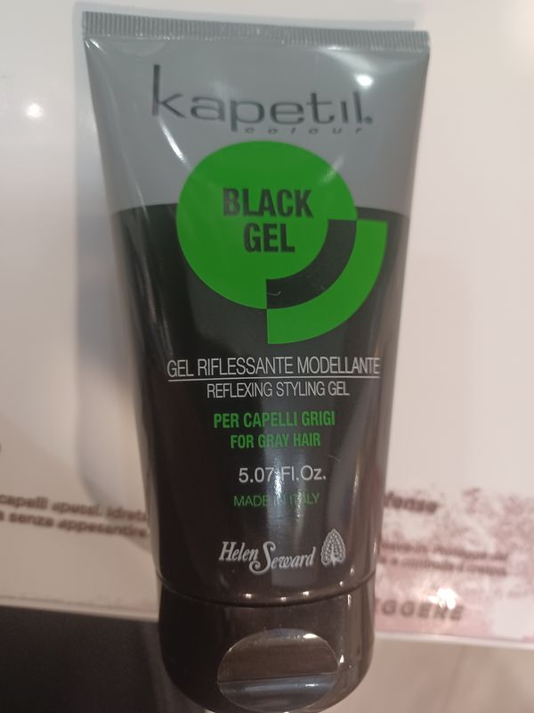 Gel per capelli nero 150 ml