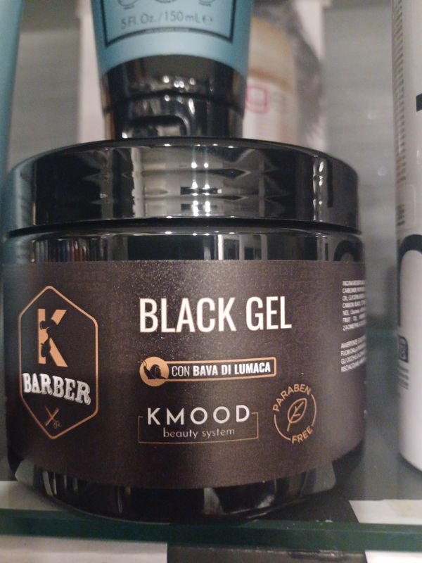 Gel per capelli nero  500 ml