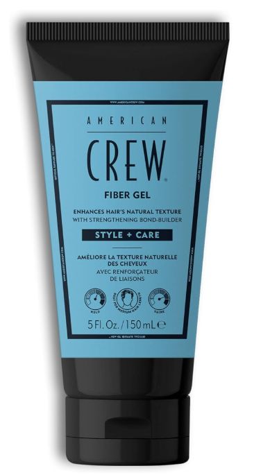 American Crew Styling Fiber Gel 150 ml. Questo gel per capelli fibroso e addensante, con una tenuta media, è ideale per acconciature maschili da corte a medie lunghe