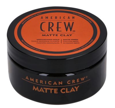 American Crew Styling Matte Clay opaca 85 g Dona ai capelli corti e medio-lunghi una finitura opaca con una tenuta medio-forte. Sviluppato con ingredienti naturali come