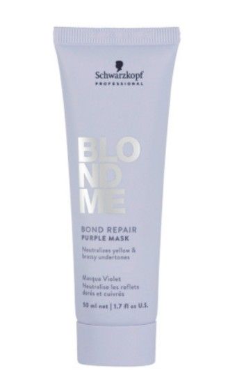 Schwarzkopf Professional Blondme Bond Repair Purple Mask 50  ml