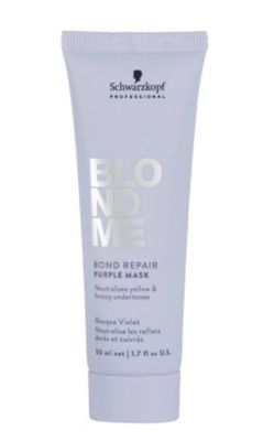 Schwarzkopf Professional Blondme Bond Repair Purple Mask 50  ml