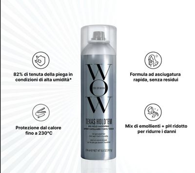 Color wow Texas Hold'Em Big Hold Harispray 234ml Color wow Texas Hold'Em Big Hold Harispray 234ml
