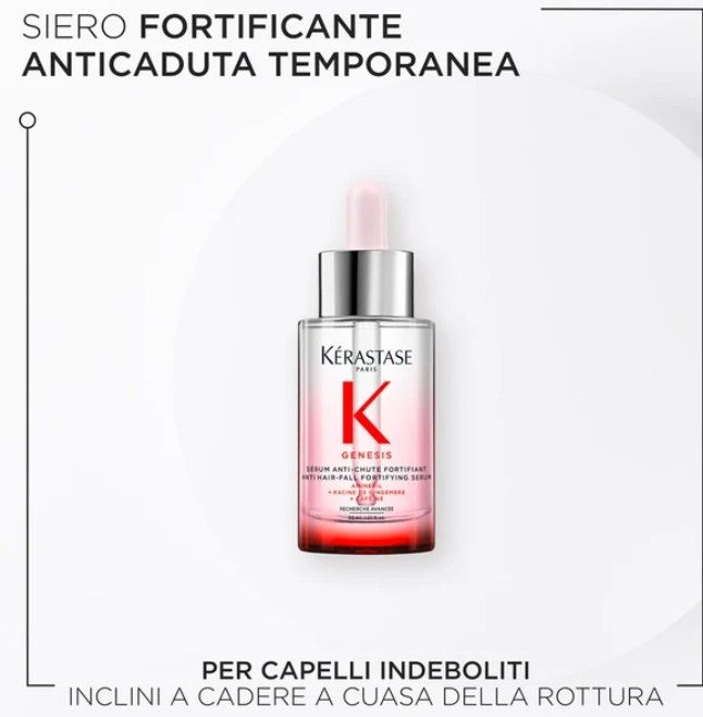 Kerastase Genesis Serum Anti-Chute Fortifiant 30ml - siero anticaduta rinforzante capelli deboli Kerastase Genesis Serum Anti-Chute Fortifiant 30ml - siero anticaduta rinforzante capelli deboli