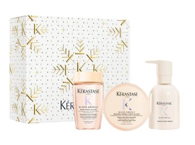 Kérastase Gloss cream trio xmas set - set regalo per capelli lunghi tendenti al frizz Kérastase Gloss cream trio xmas set - set regalo per capelli lunghi tendenti al frizz