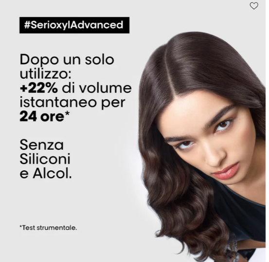 L'ORÉAL Serioxyl Advanced Shampoo Purifier & Bodifier 300 ml