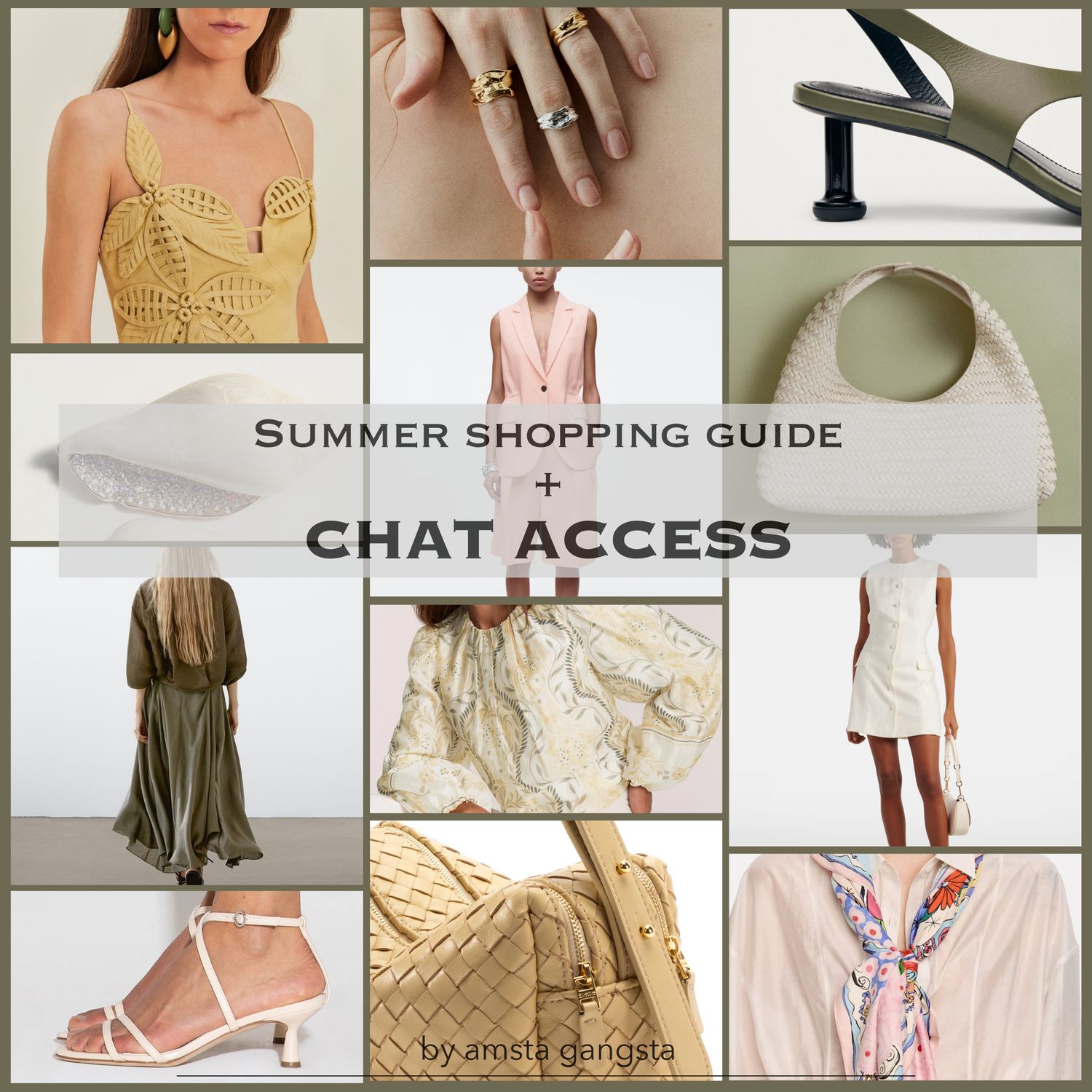 Summer Shopping Guide + Chat Access