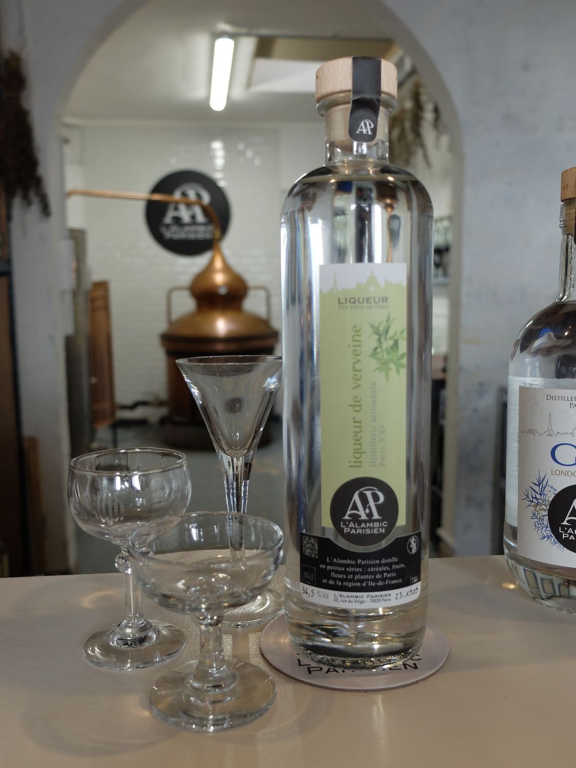 VERVEINE - liqueur des toits de Paris