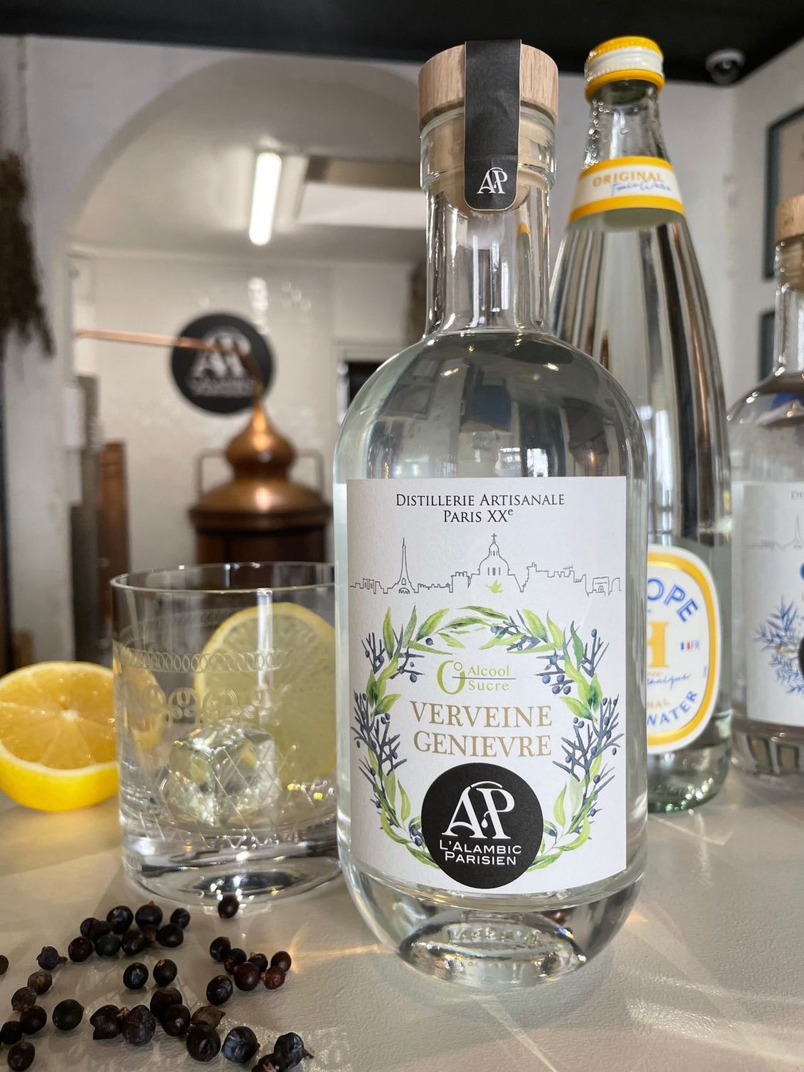 VERVEINE & GENIEVRE (GIN 0 % - sans sucre / sans alcool)