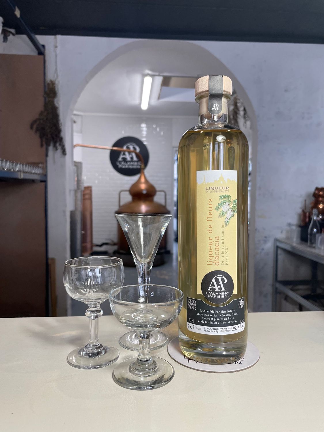FLEUR D'ACACIA - liqueur d'Ile-de-France