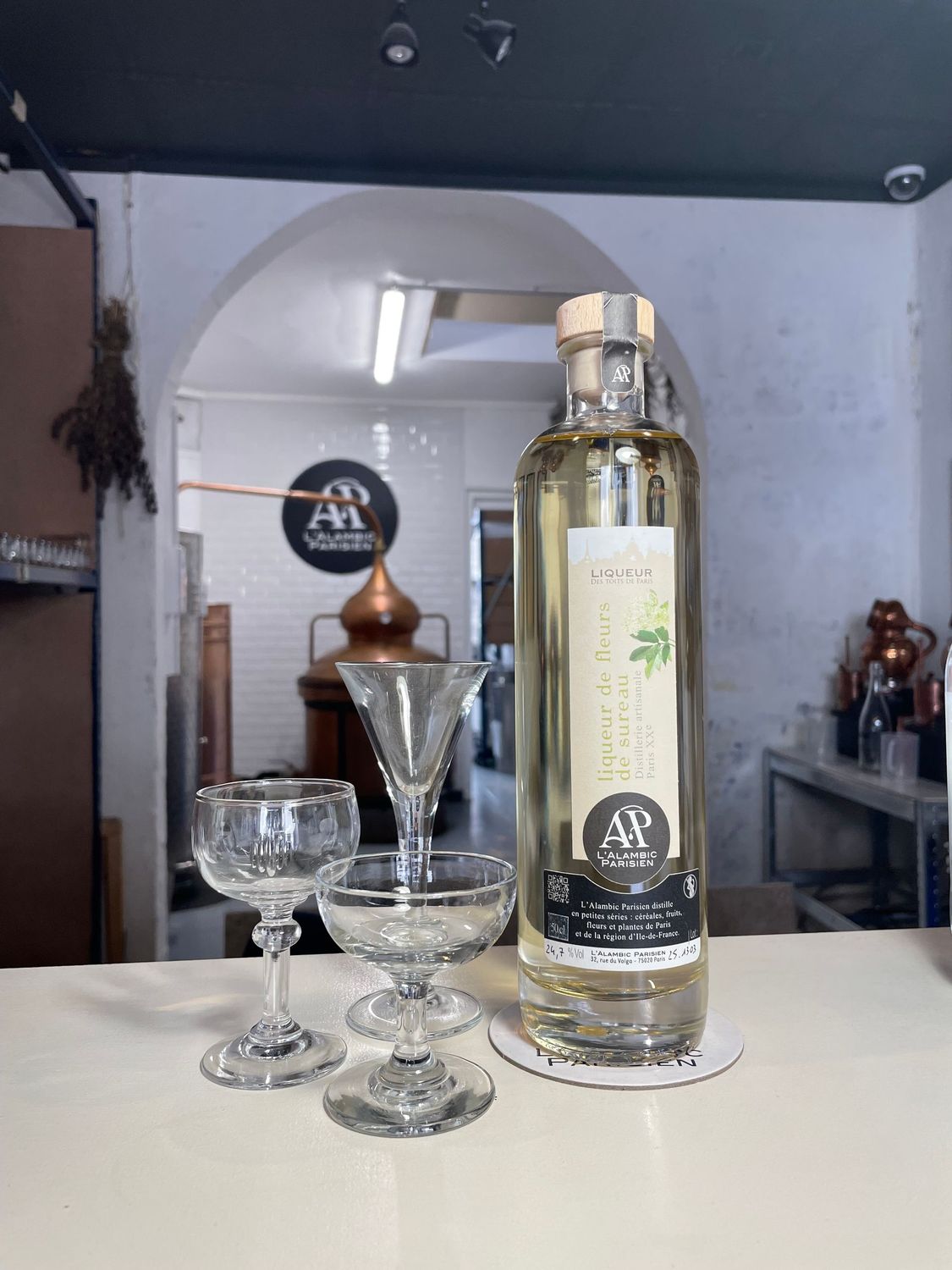 FLEUR DE SUREAU - liqueur des toits de Paris