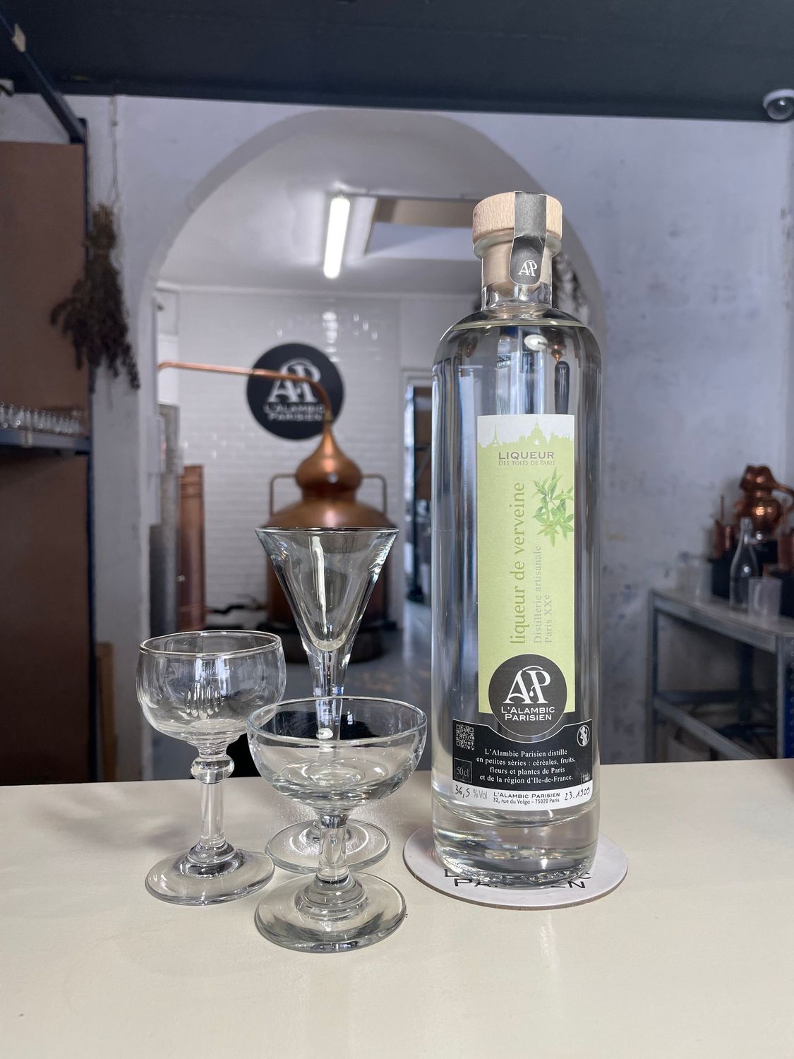 VERVEINE - liqueur des toits de Paris