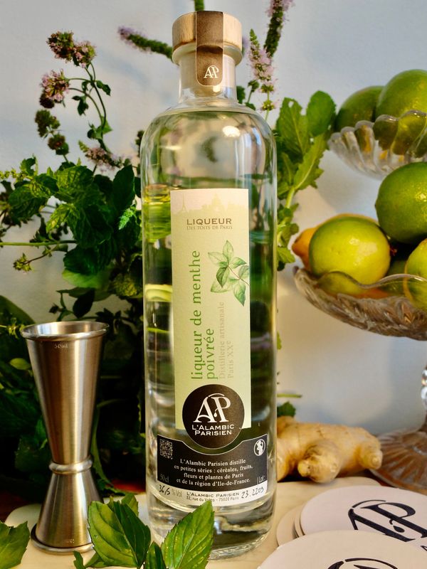 MENTHE POIVRE - liqueur des toits de Paris