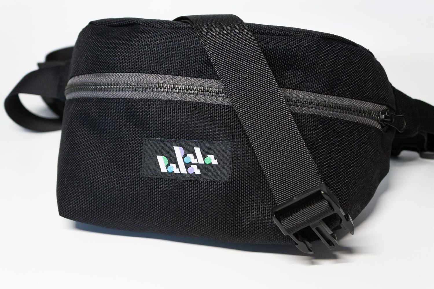 Bauchtasche "schwarz-grau"