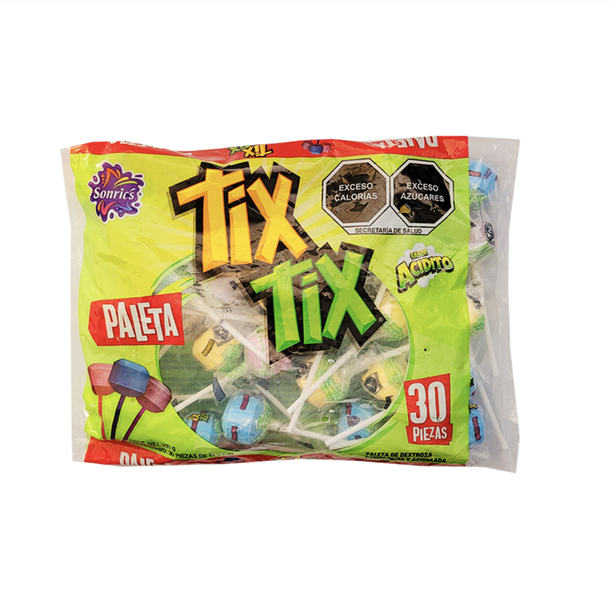 Paquete Bombon Tix Tix
