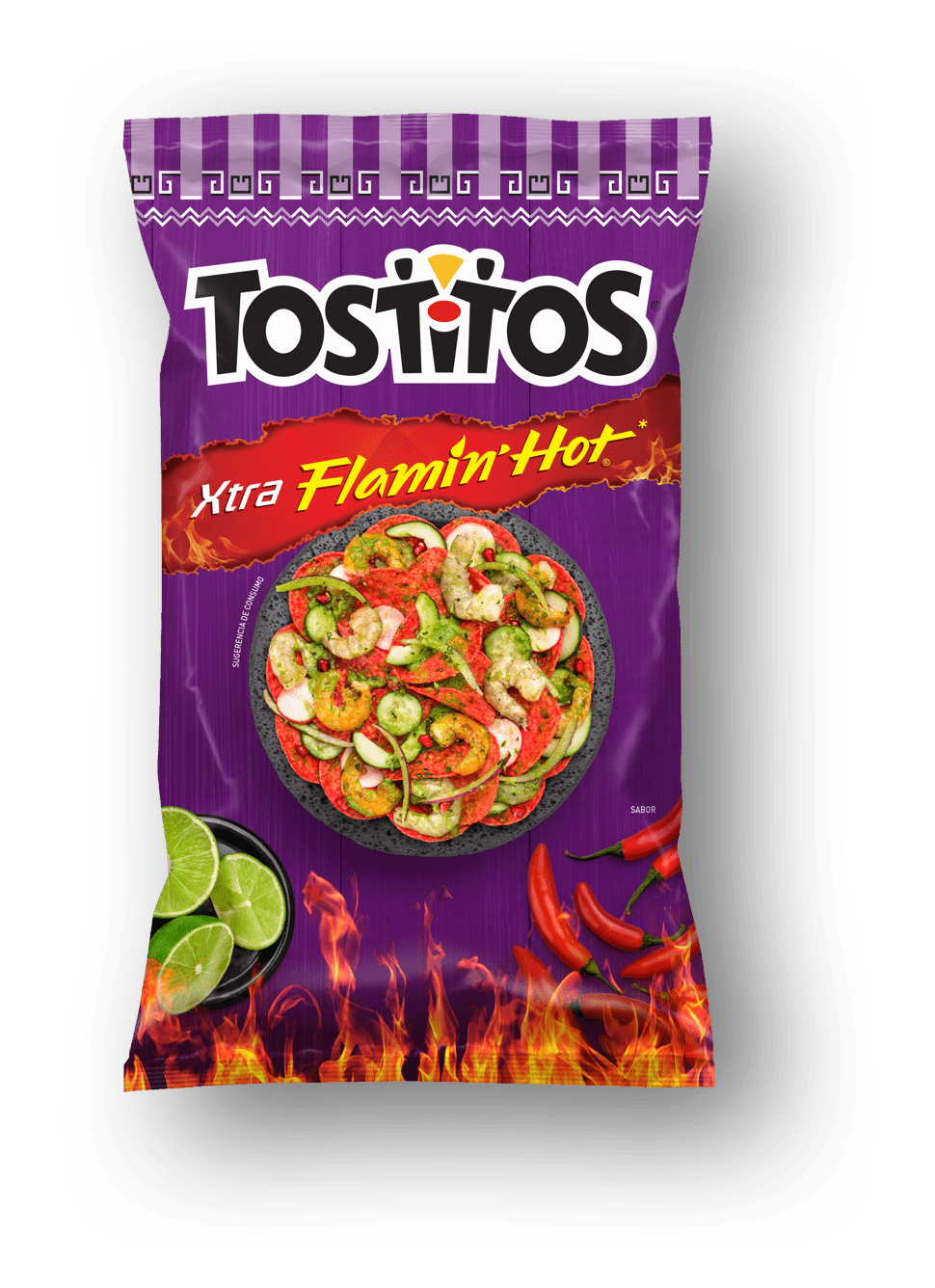 Tostito morado