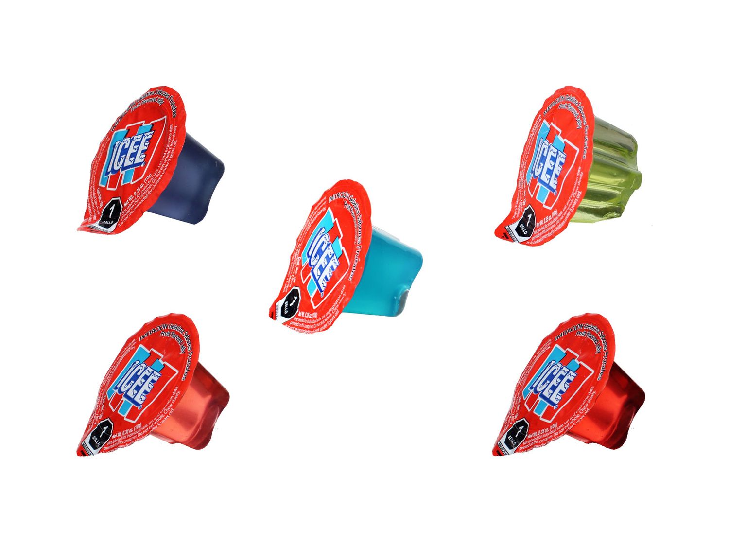 Mini Gelatinas Icee