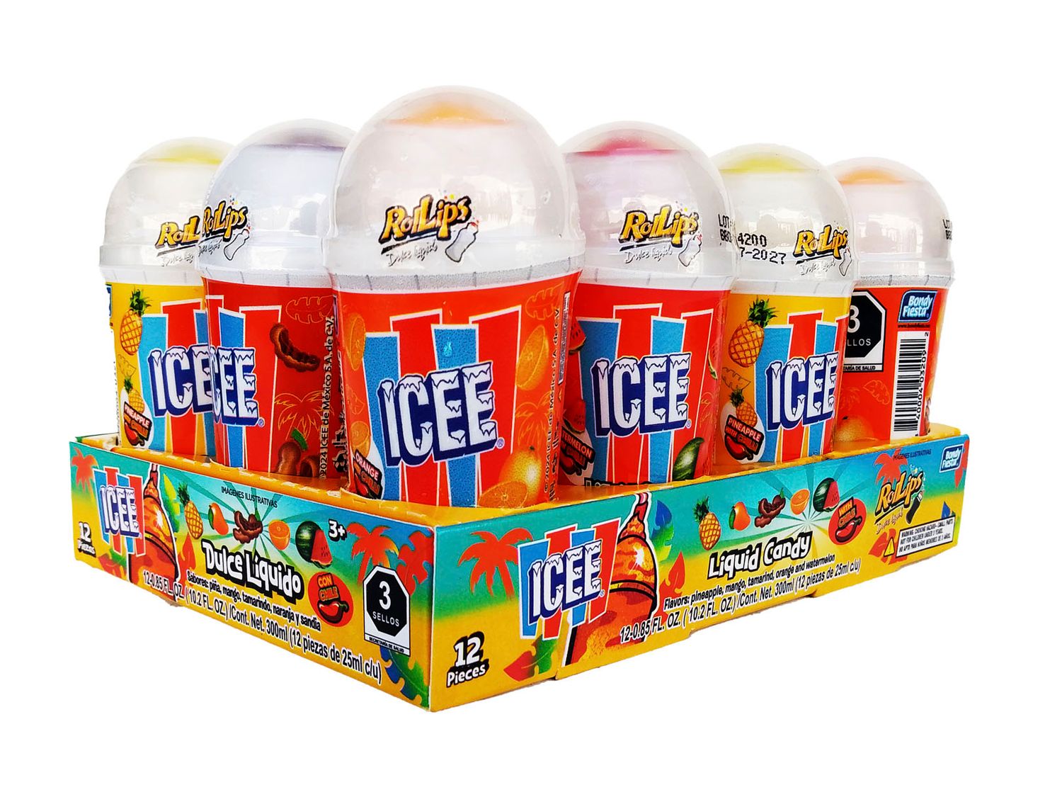 Paquete Icee Roll On Tropical