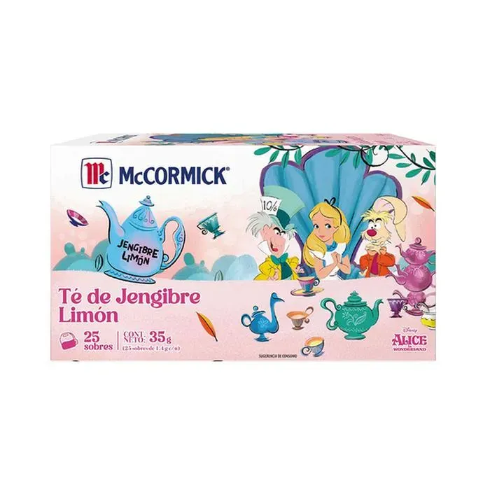 Té de jengibre limón
