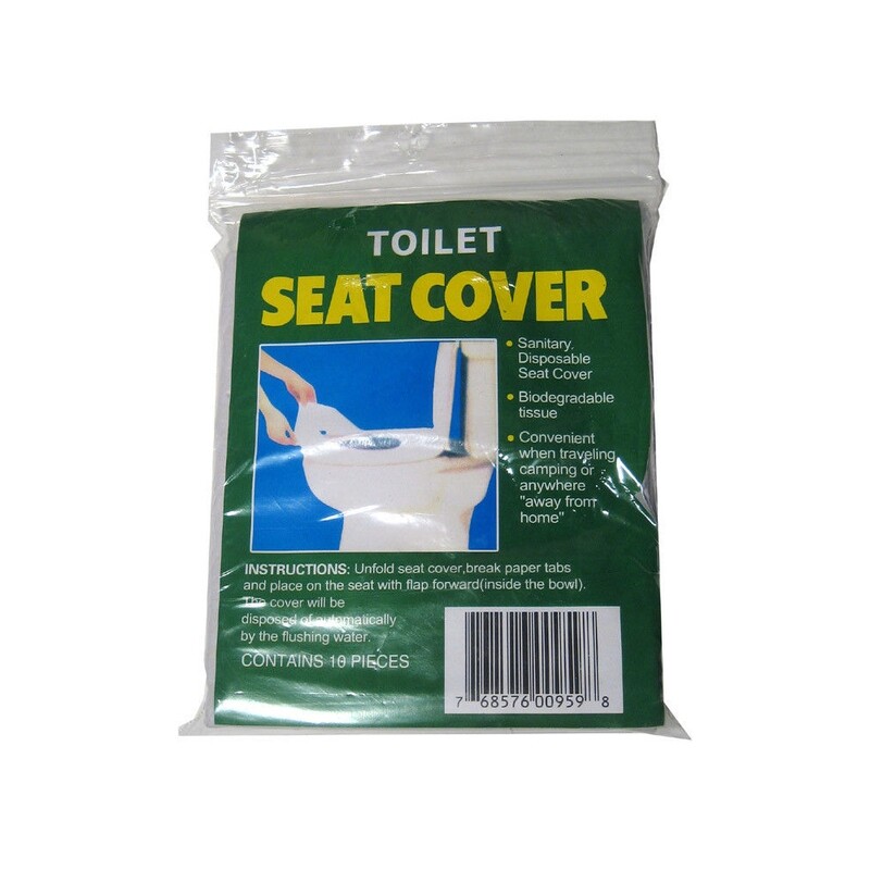 Disposable toilet seat cover