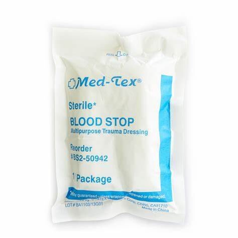 Vendaje para detener sangrado