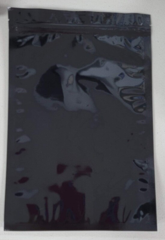 Bolsa Mylar Ziplock ( negra)