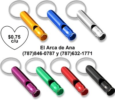 Silbato de Aluminio