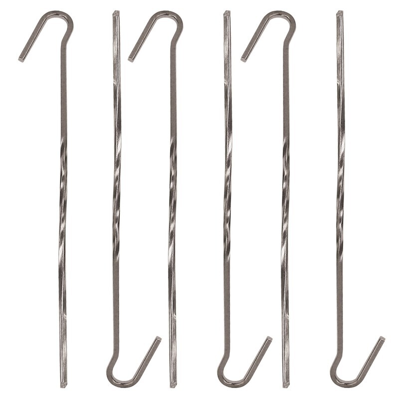 7.5&quot; Steel Skewer tent stakes