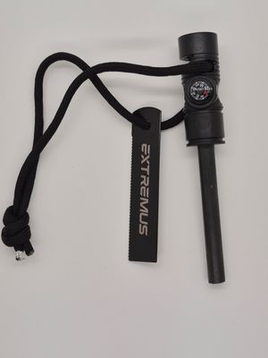 Magnesio para iniciar fuego y brújula