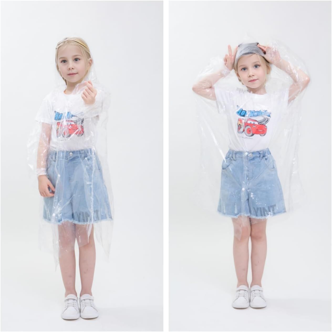 Poncho para niños de 5-7 años