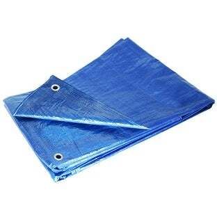 Toldo azul de vinil 10&#39; x 10&#39;  (9&#39;4&quot; x 9&#39;6&quot;)