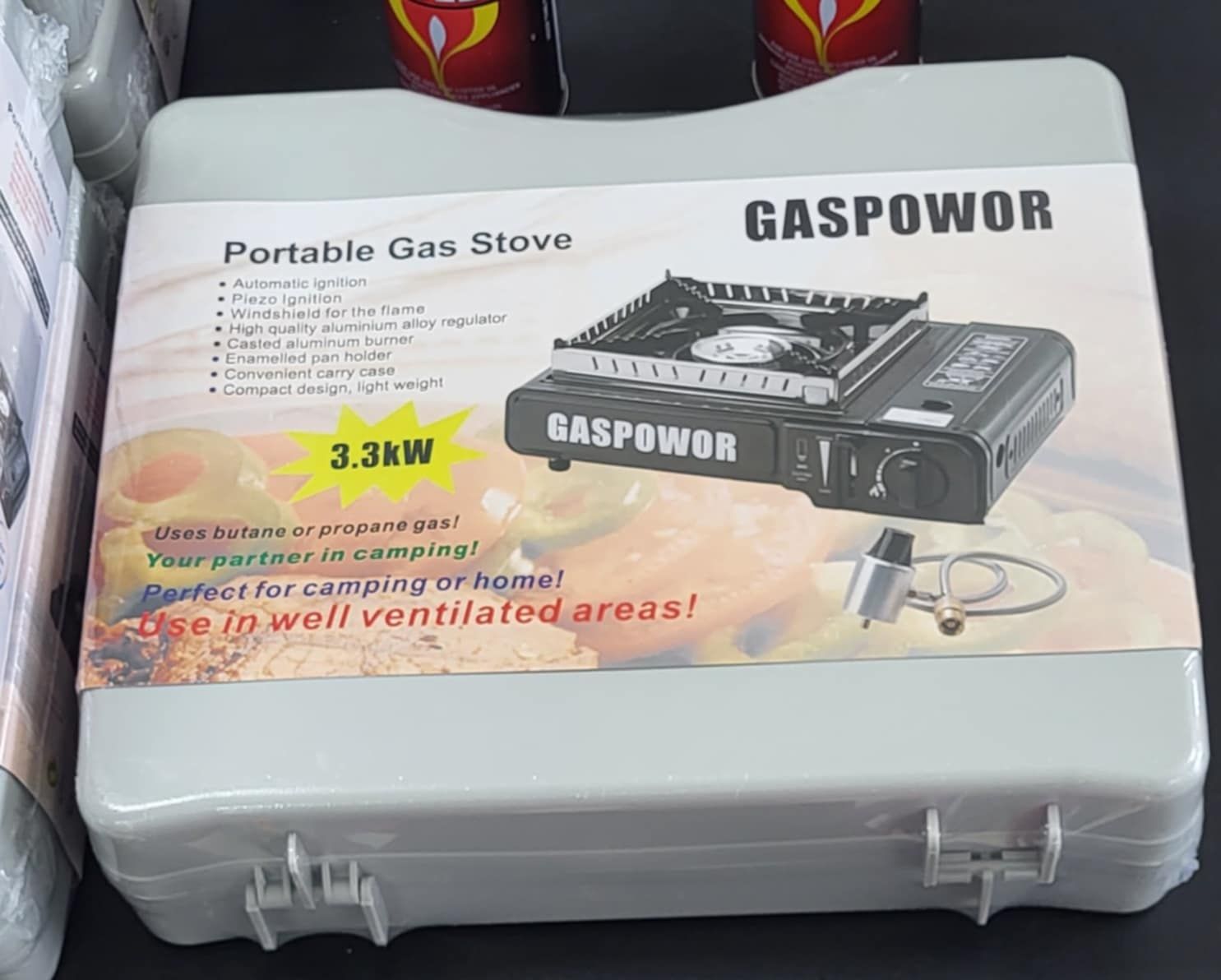 Estufa portable butano/propano