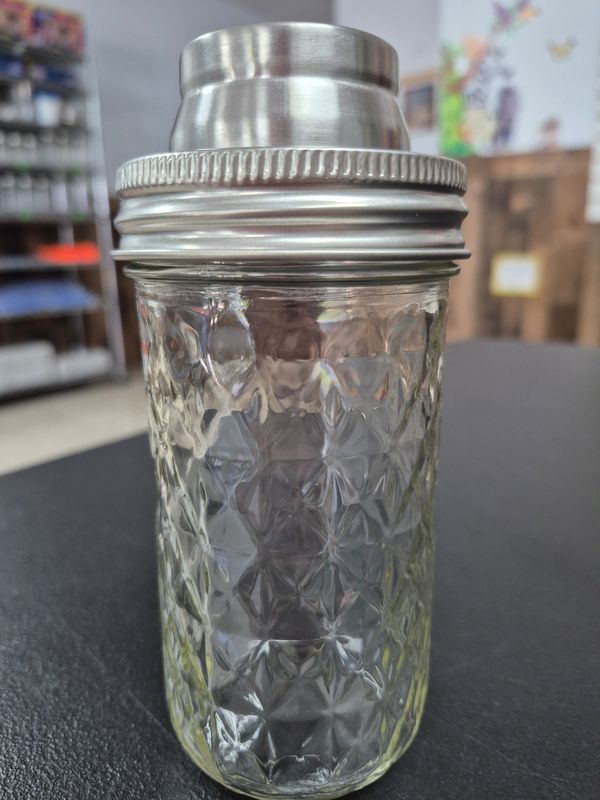 Tapa para especias en Mason Jars