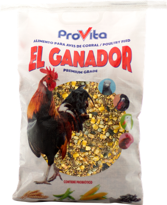 Alimento para Aves de Corral, El Ganador saco de 40 libras