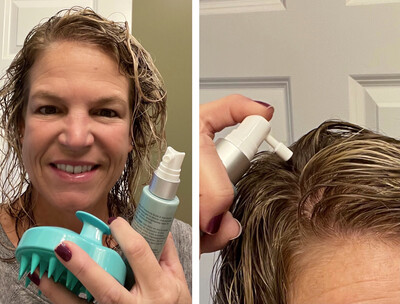 Scalp Spray for thicker hair